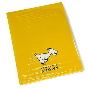 Adventures of Tintin & Snowy Writing Pad